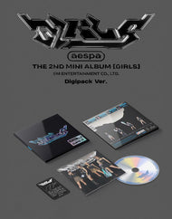 aespa - GIRLS (2nd Mini Album) (Digipack Ver.) (5 Versions)