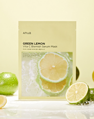 Anua Green Lemon Vita C Blemish Serum Mask