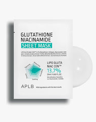 APLB Glutathione Niacinamide Sheet Mask