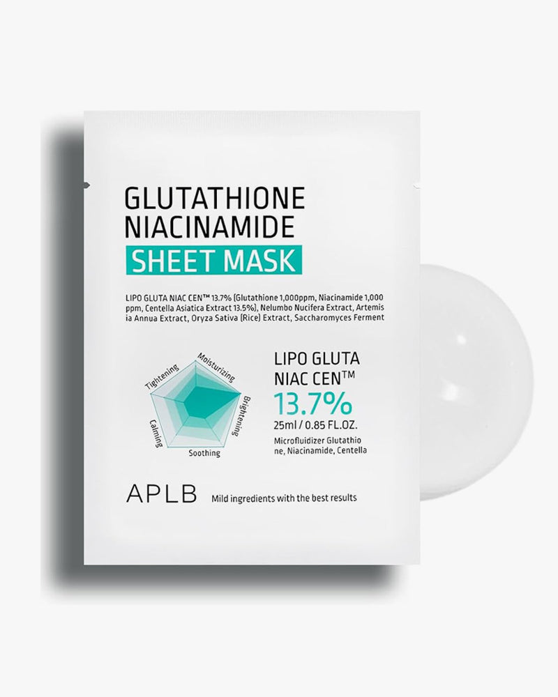 APLB Glutathione Niacinamide Sheet Mask