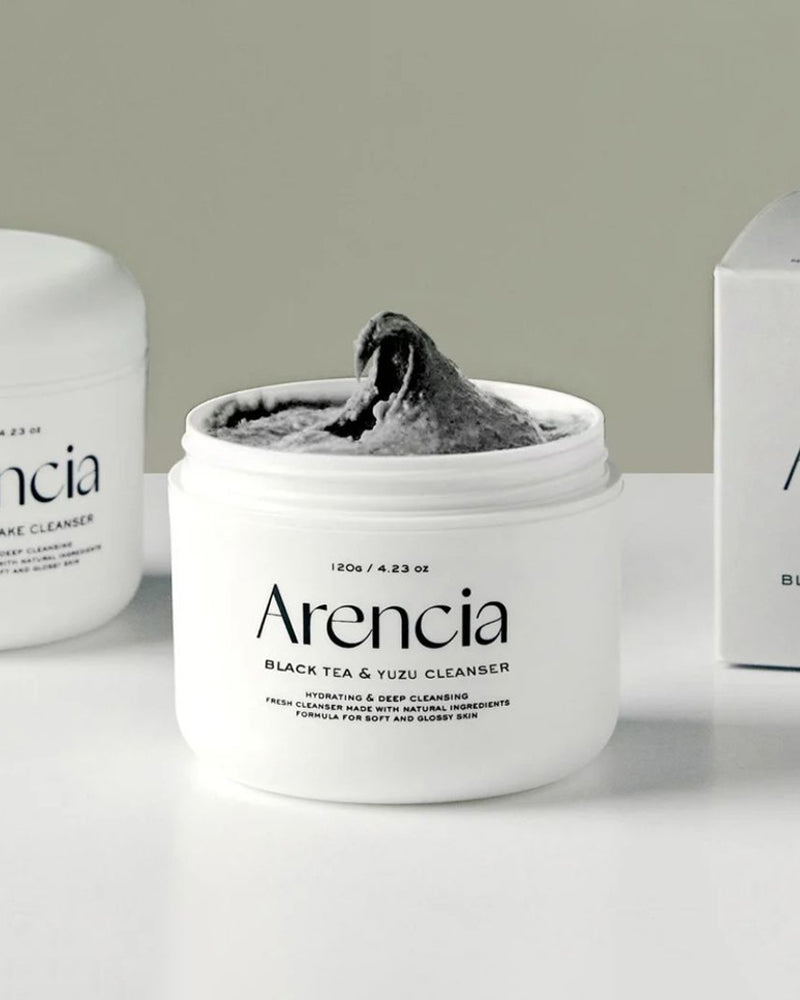 Arencia Fresh Black Tea & Yuzu Cleanser