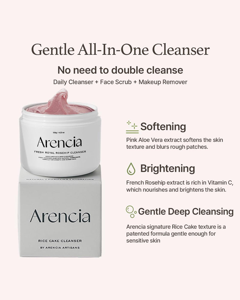 Arencia Fresh Royal Rosehip Cleanser