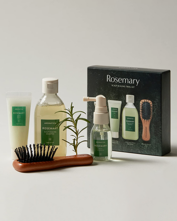 AROMATICA Rosemary Scalp Scaling Trial Kit