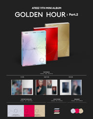 ATEEZ - 11th Mini Album [GOLDEN HOUR : Part.2] (3 Versions)