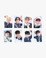 ATEEZ - [ANITEEZ IN ILLUSION] Monitor Doll   Photocard (Marine Ver.)