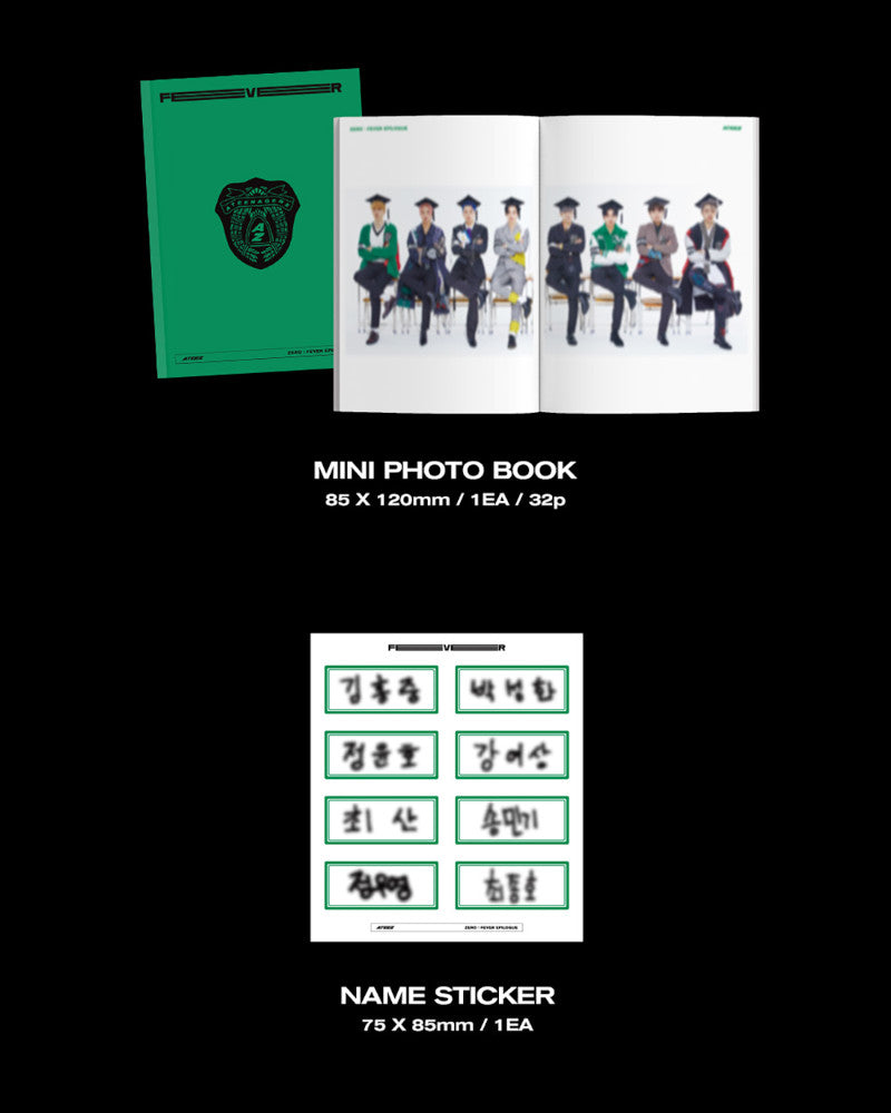ATEEZ - [ZERO : FEVER EPILOGUE] VERSION JOURNAL. (VERSION FIGURINE)
