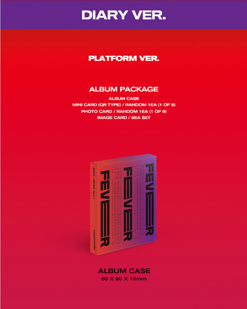 ATEEZ - [ZERO : FEVER Part.1] (Version Plateforme) (3 Versions)