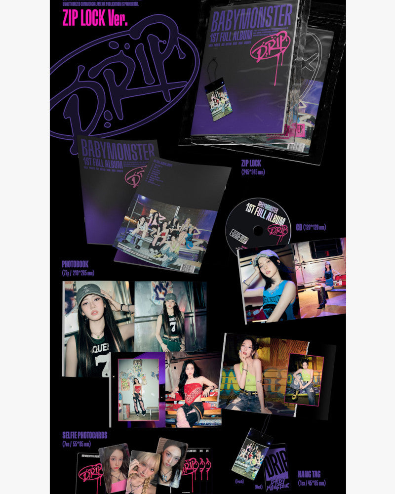 BABYMONSTER - 1st Full Album [DRIP] (2 Versions)