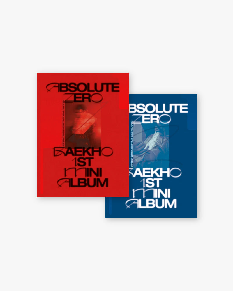 BAEKHO - ABSOLUTE ZERO (1ST Mini Album) (2 VERSIONS)