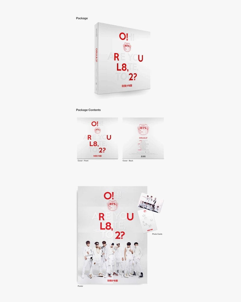 BTS - 1st Mini Album [O!RUL8,2?]