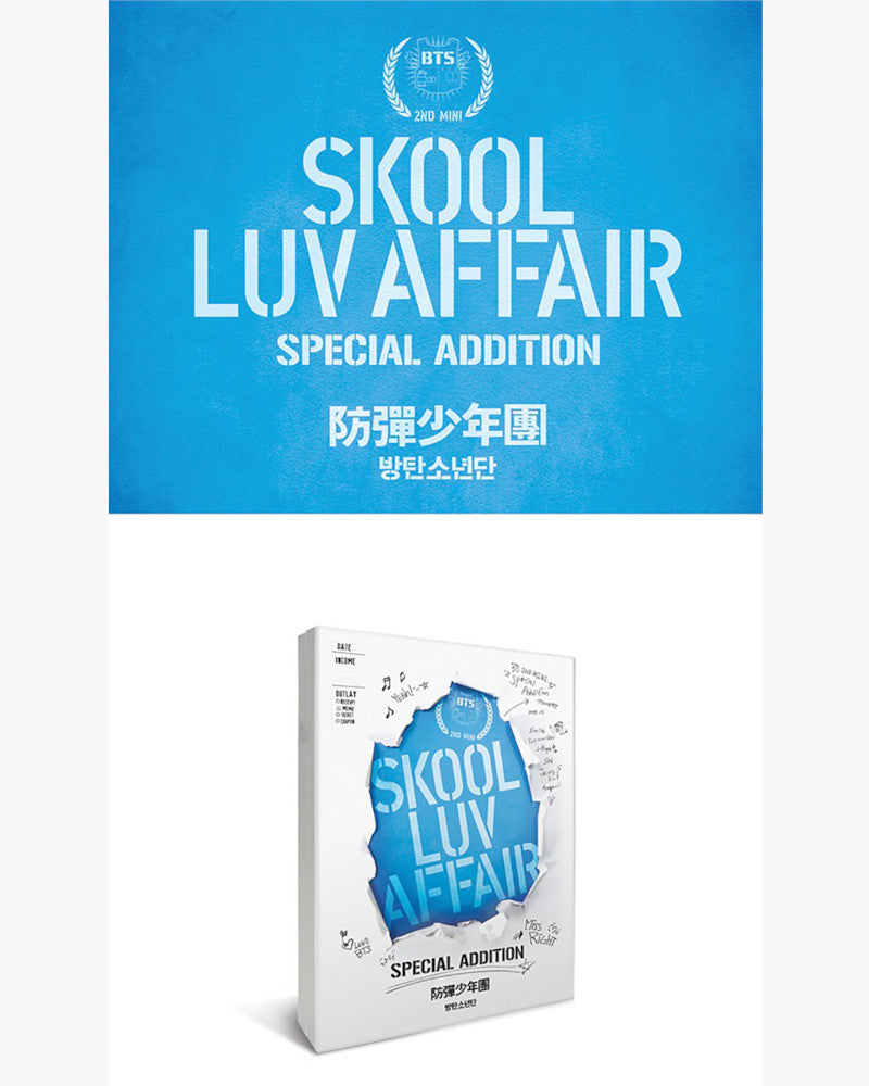 BTS - SKOOL LUV AFFAIR (Mini 2e album : AJOUT SPÉCIAL) < CD 2 DVD >