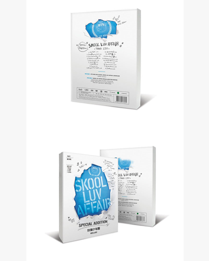 BTS - SKOOL LUV AFFAIR (Mini 2e album : AJOUT SPÉCIAL) < CD 2 DVD >