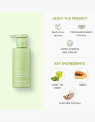 Wishtrend Green Tea & Enzyme Milky Foaming Wash