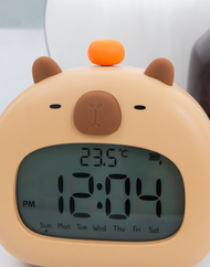 Capybara Night Light Alarm Clock