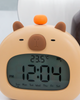 Capybara Night Light Alarm Clock