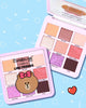 The Crème Shop x Line Friends: CHOCO’S SWEET & LOVELY Eyeshadow Palette