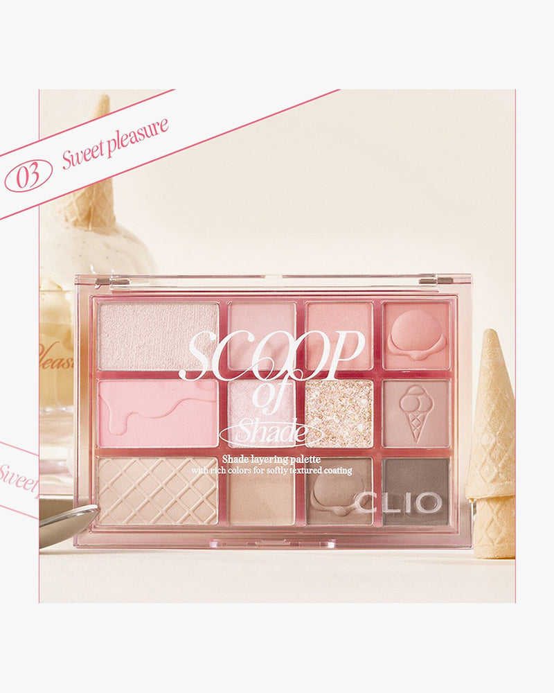 CLIO Shade & Shadow Palette #Scoop of Shade