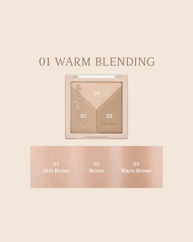 dasique V Cut Blending Shading 01-warm blending