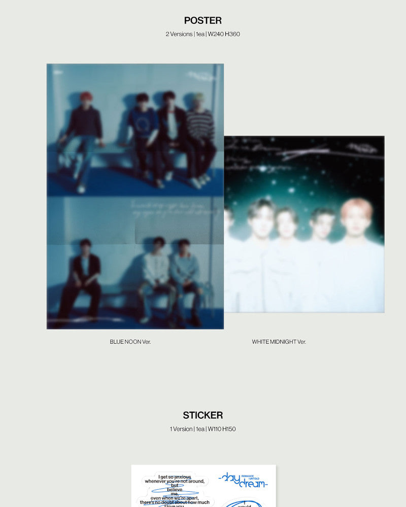 ENHYPEN - 2ND ALBUM Repackage [ROMANCE : UNTOLD –daydream-] (2 Versions)