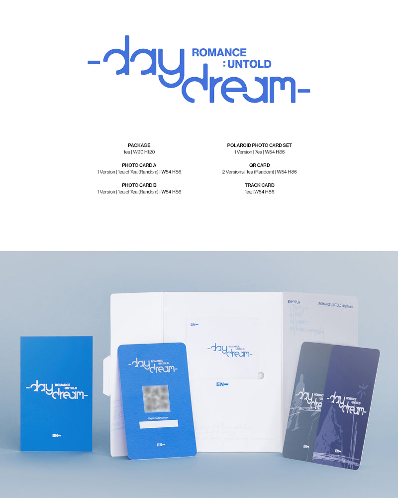 ENHYPEN - 2ND ALBUM Repackage [ROMANCE : UNTOLD –daydream-] (Weverse Albums Ver.)