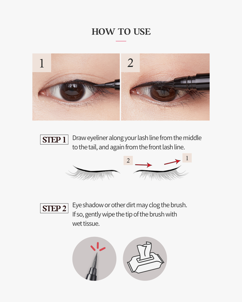 Etude Drawing Show Brush Liner