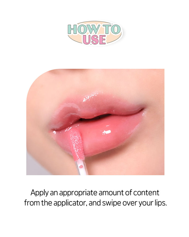 ETUDE Over Glowy Gloss : Collection Sarr Sweeties
