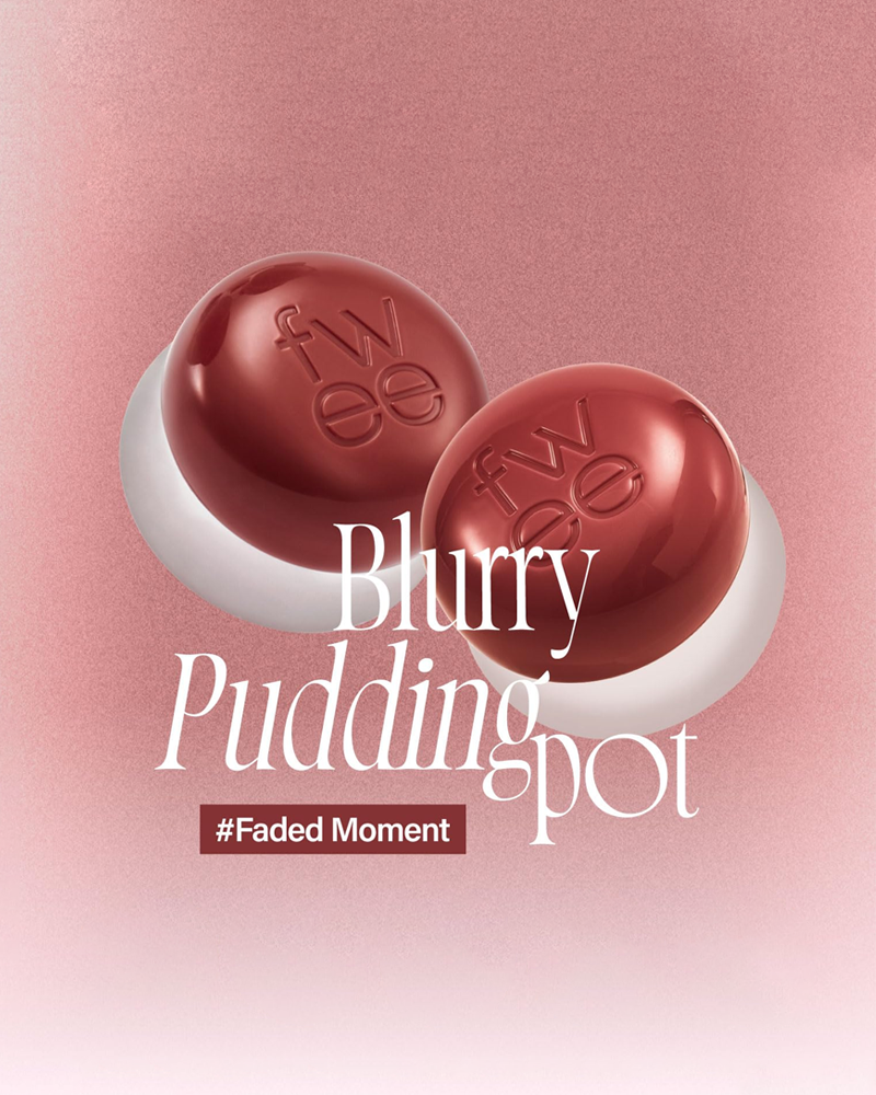 fwee Lip & Cheek Blurry Pudding Pot: Faded Moment