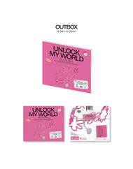 fromis_9 - UNLOCK MY WORLD (1ST ALBUM) [COMPACT VER.] (9 VERSIONS - RANDOM)