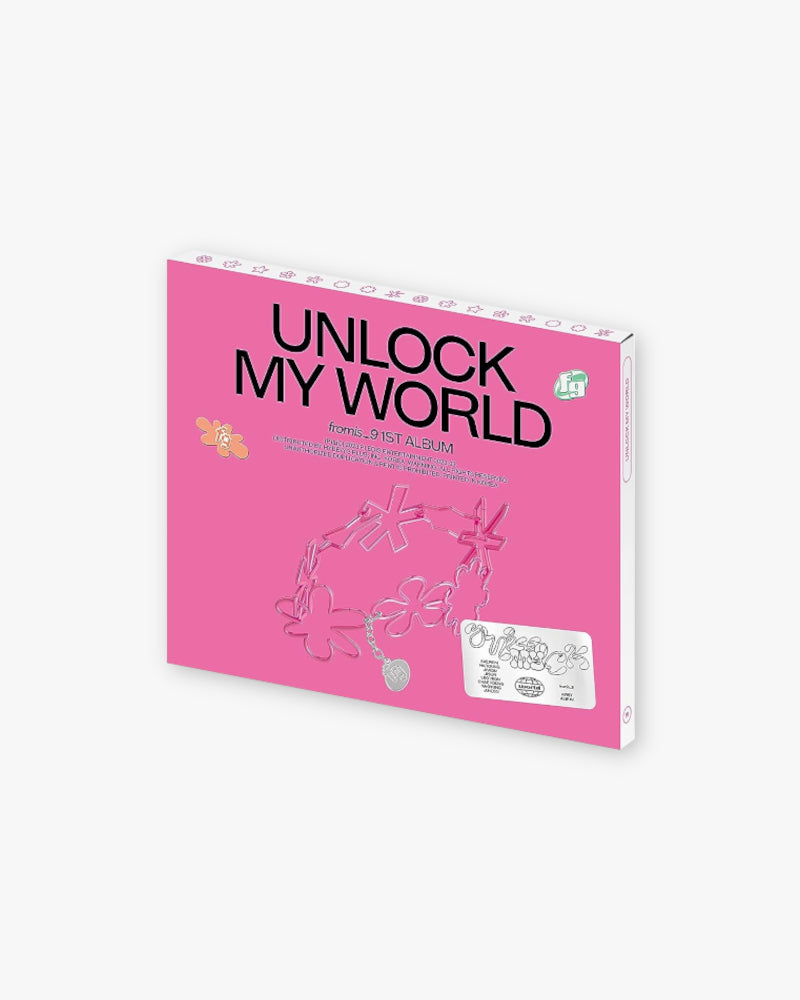 FROMIS_9 - UNLOCK MY WORLD (1ST ALBUM) [COMPACT VER.] (9 VERSIONS - RANDOM)