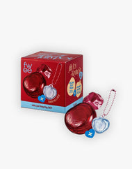 Ensemble de porte-clés Glowy Jelly Pot de Fwee