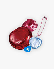 Ensemble de porte-clés Glowy Jelly Pot de Fwee