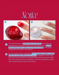 Ensemble de porte-clés Glowy Jelly Pot de Fwee
