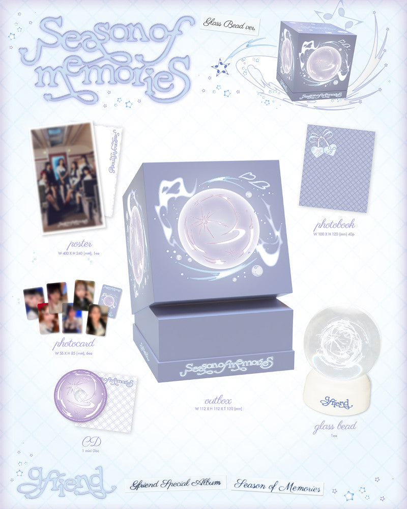GFRIEND - Special Album 'Season of Memories' (Glass Bead ver.)
