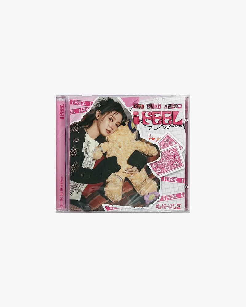 (G)I-DLE - 6th Mini Album [I feel] (Jewel Case Ver.) (5 Versions)