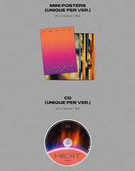 (G)I-DLE - Special Album [HEAT] (SLEEVE Ver.) (BLAZE Ver.)