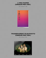 (G)I-DLE - Special Album [HEAT] (SLEEVE Ver.) (BLAZE Ver.)