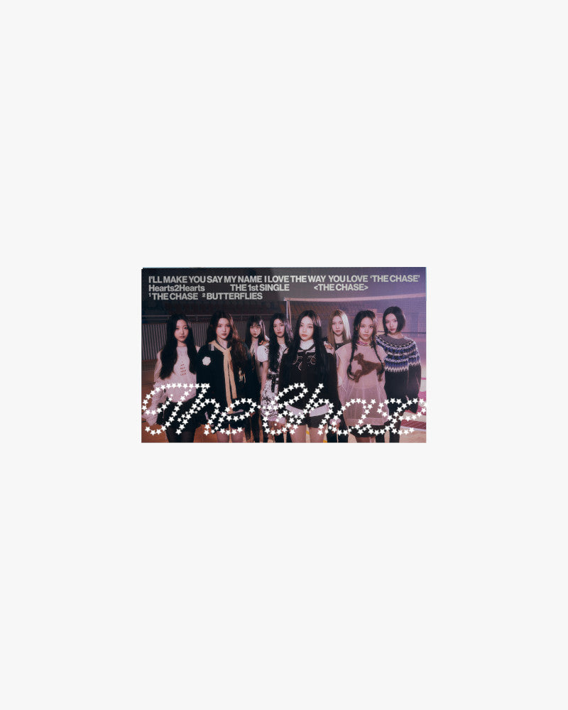 Hearts2Hearts - 1er album single [The Chase] (Version livre photo) (2 versions)