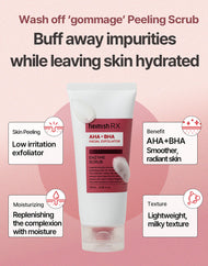 heimish RX AHA + BHA Facial Exfoliator Enzyme Scrub