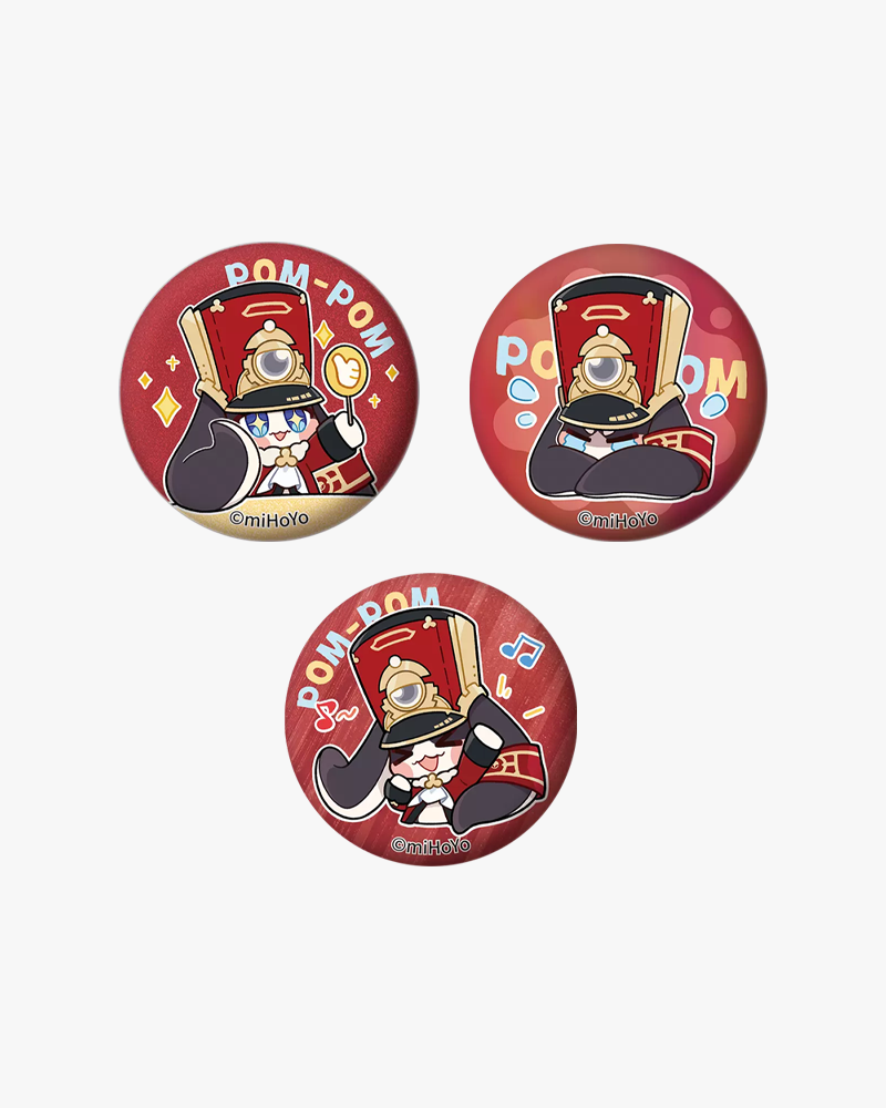 Honkai: Star Rail© Pom-Pom Gallery Series Badge Set