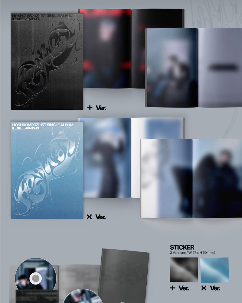 HOSHI X WOOZI - 1st Single Album 'BEAM' (2 Versions)