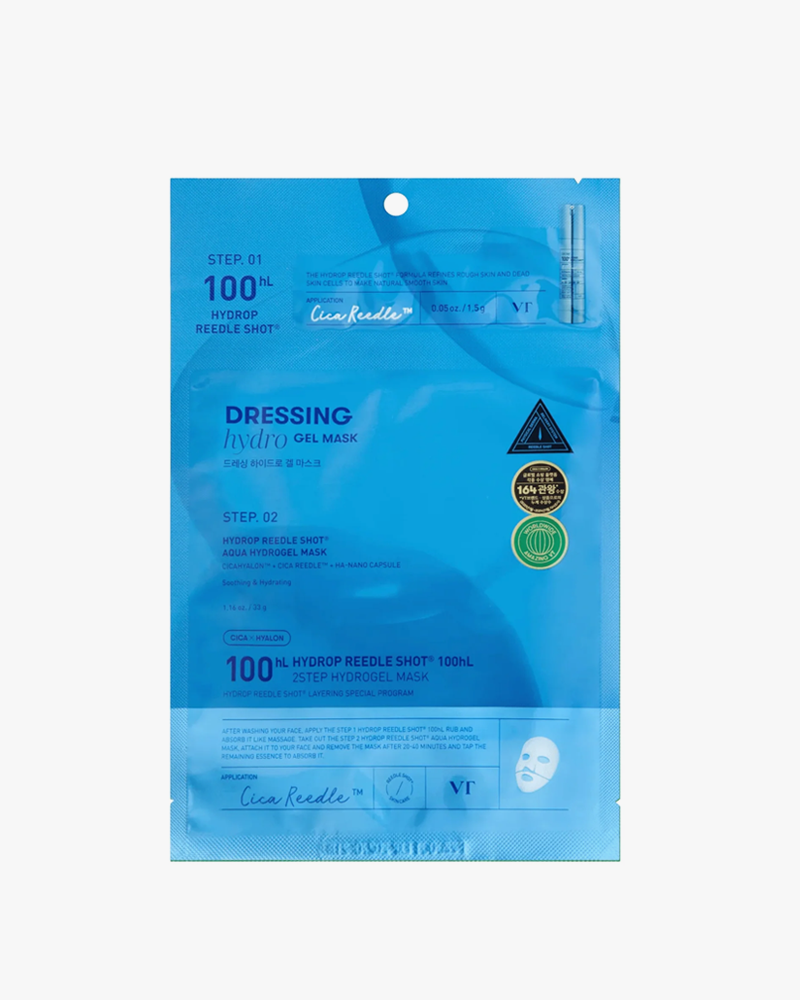 VT Reedle Shot 100 2-Step Hydrogel Mask #Hydrop