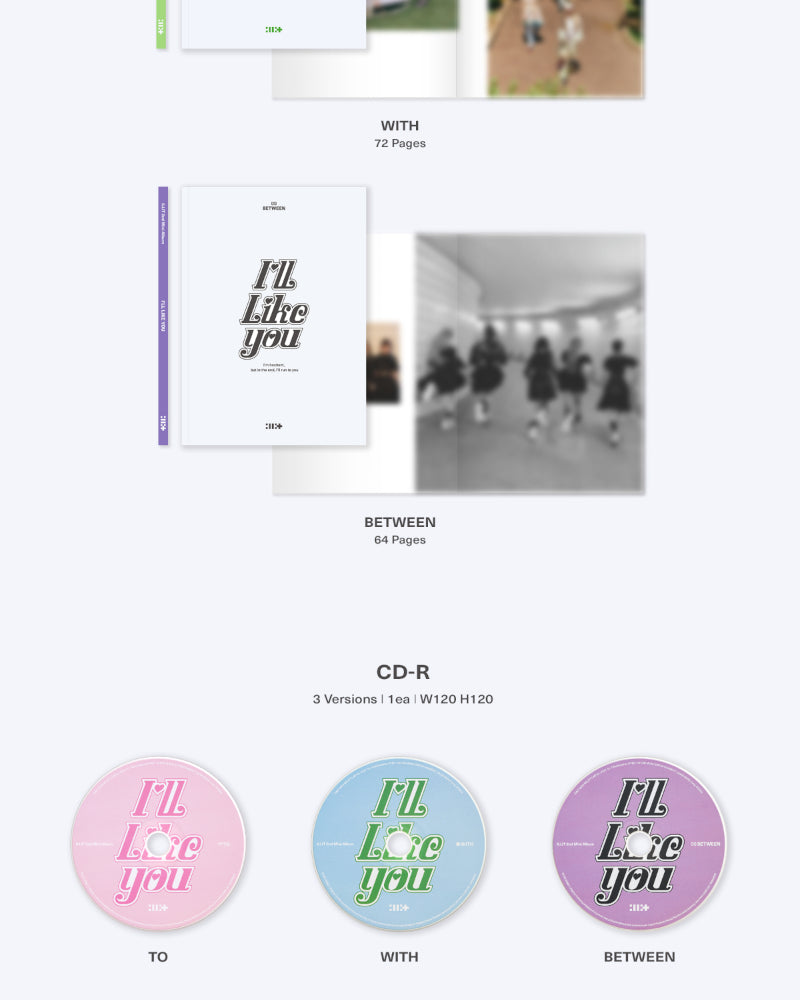 ILLIT - 2nd Mini Album [I'LL LIKE YOU] (3 Versions)