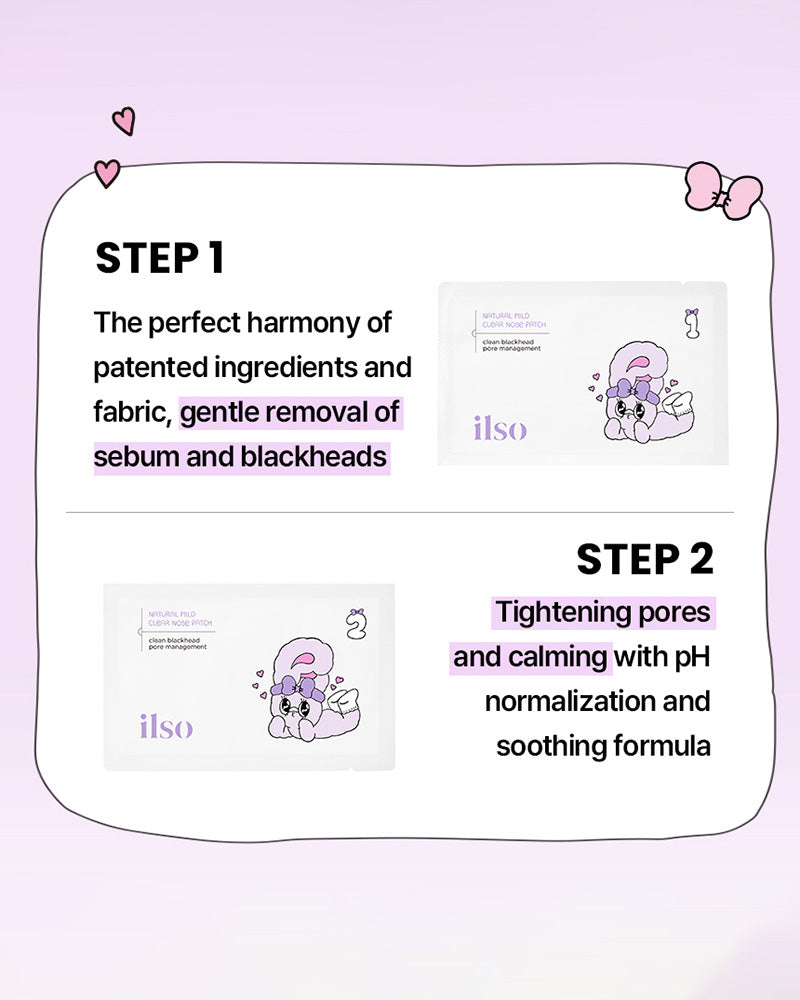 ilso Natural Mild Clear Nose Patch