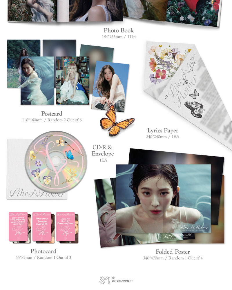 IRENE (Red Velvet) - 1st mini album [Like A Flower] (Photo Book Ver.)