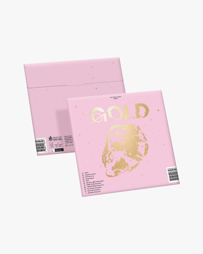 ITZY - 9th Mini Album [GOLD] (Special Edition Ver.) (2 Versions)