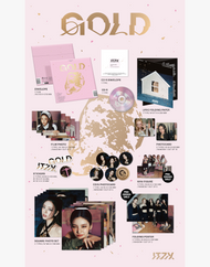 ITZY - 9th Mini Album [GOLD] (Special Edition Ver.) (2 Versions)