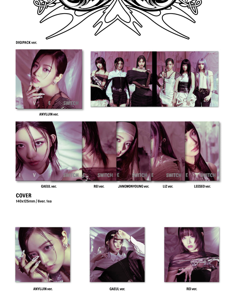 IVE - 2ND MINI ALBUM [IVE SWITCH] (Digipack Ver.) (6 Versions)