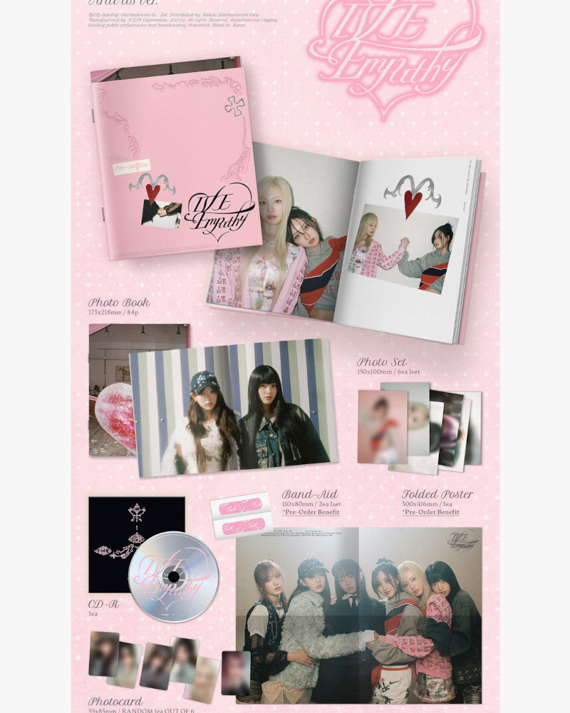 IVE - IVE THE 3rd EP [IVE EMPATHY] (3 Versions)