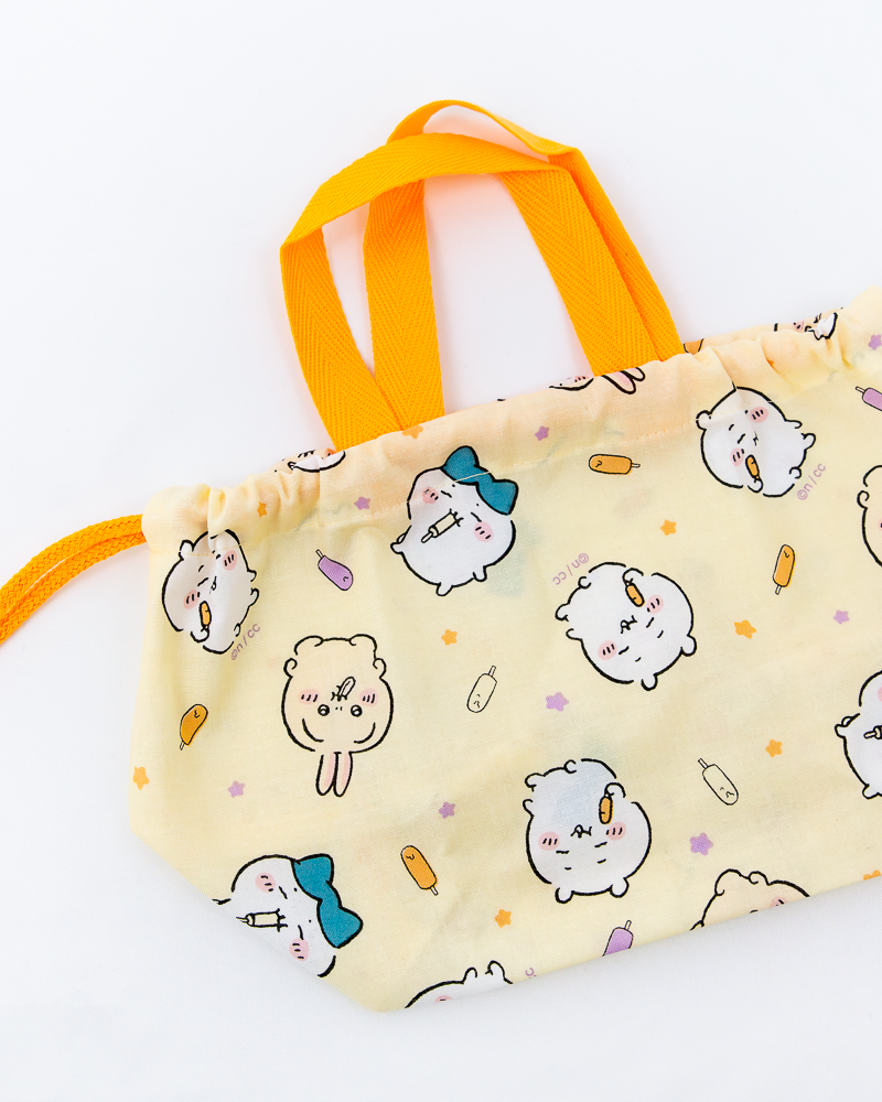 Chiikawa© Drawstring Bento Bag