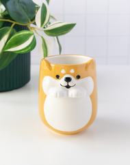 Ceramic Animals with Paws Tea Cup